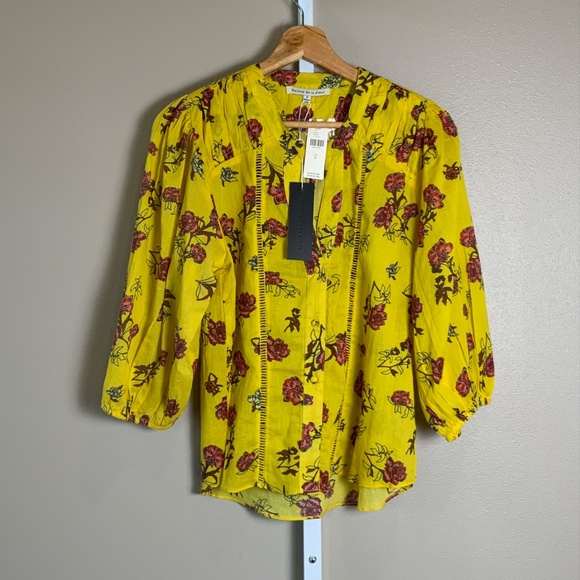 Anthropologie Anita Floral Buttondown - Picture 6 of 16
